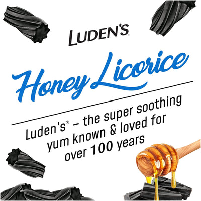 LUDENS THROAT, LOZ HONEY LICORICE (30/BG) (Over the Counter) - Img 6