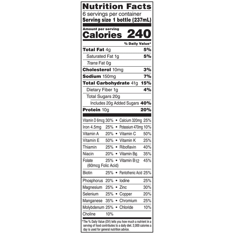 Boost® Original Chocolate Oral Supplement, 8 oz. Bottle, 1 Each (Nutritionals) - Img 4