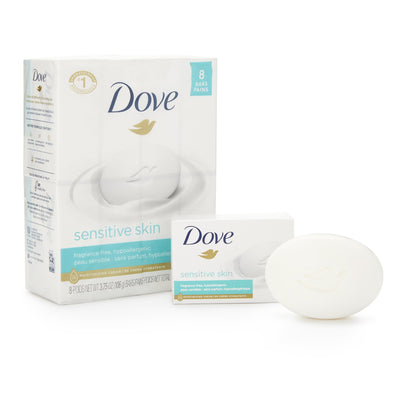 Dove® Sensitive Skin Soap, 1 Case of 72 (Skin Care) - Img 1