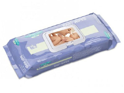 Lansinoh® Clean and Condition™ Baby Wipe, 1 Pack of 80 (Skin Care) - Img 1