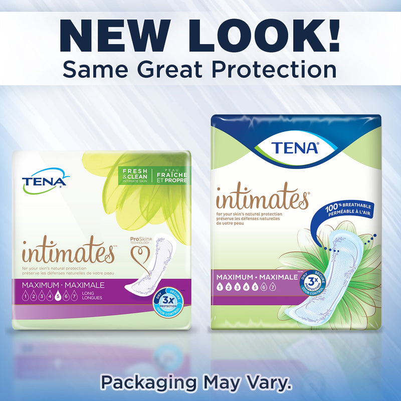 Tena® Intimates™ Maximum Bladder Control Pad, 6 x 14 Inch, 1 Case of 84 () - Img 4