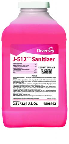 J-512™ Sanitizer Surface Disinfectant Cleaner, 1 Case of 2 (Cleaners and Disinfectants) - Img 1