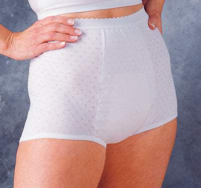 HealthDri Ladies Cotton Panties Size 8 Heavy Duty (Reusable Briefs and Panties) - Img 1