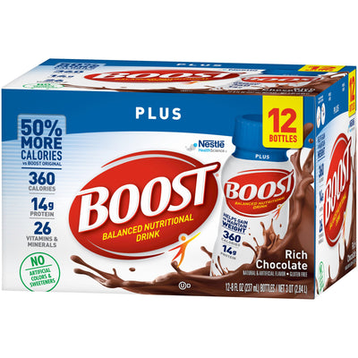 Boost® Plus Chocolate Oral Supplement, 8 oz. Bottle, 1 Each (Nutritionals) - Img 6