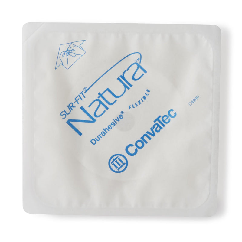 Sur-Fit Natura® Colostomy Barrier With 1-1¼ Inch Stoma Opening, 1 Box of 10 (Barriers) - Img 1