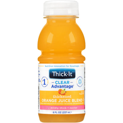 Thick-It® Clear Advantage® Nectar Consistency Orange Thickened Beverage, 8 oz. Bottle, 1 Each (Nutritionals) - Img 1