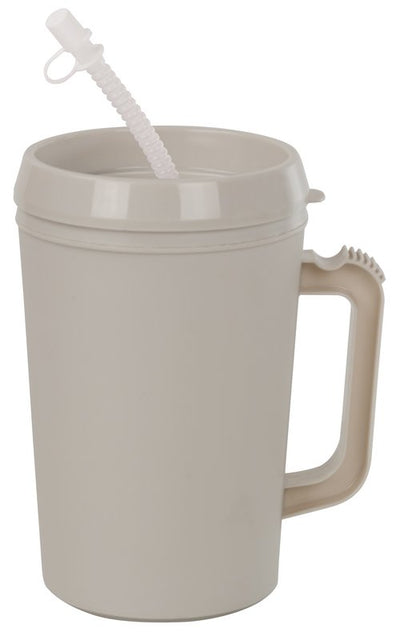 Drinking Mug, Gray, 34 ounce, 1 Case of 24 (Drinking Utensils) - Img 1