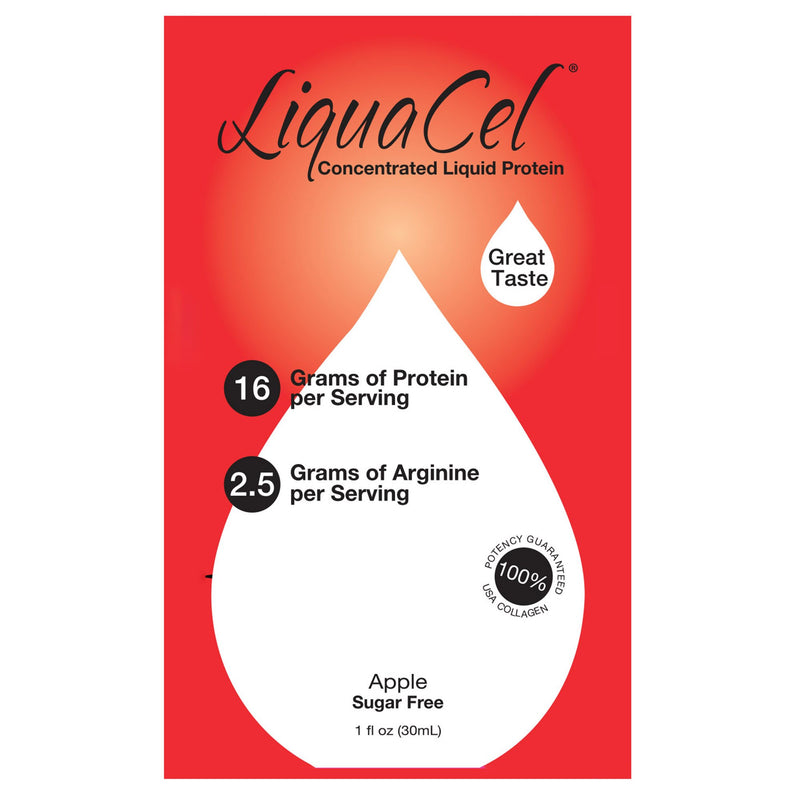 LiquaCel® Apple Oral Protein Supplement, 1 oz. Packet, 1 Each (Nutritionals) - Img 1