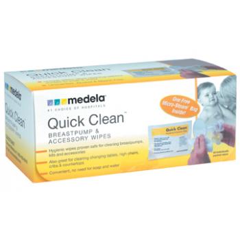 Quick Clean™ Breast Pump Wipe, 1 Case of 12 (Feeding Supplies) - Img 1