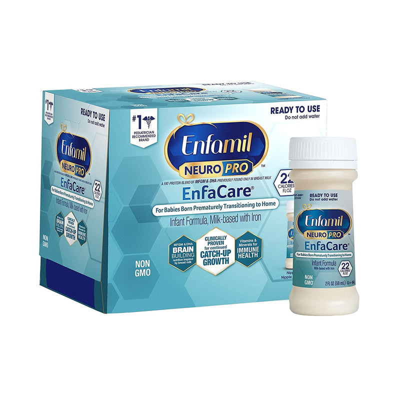 Enfamil® NeuroPro™ EnfaCare® Ready to Use Infant Formula, 2-ounce Bottle, 1 Case of 48 () - Img 1