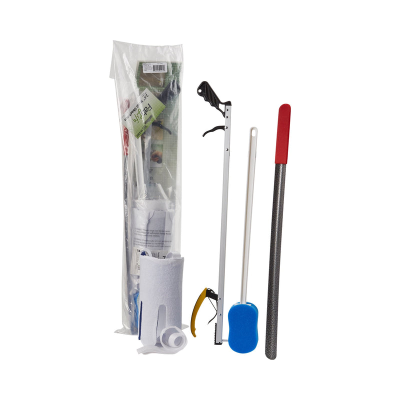 FabLife™ Hip Kit with 26 Inch Reacher and 24 Inch Metal Shoehorn, 1 Each (Self-Help Aids) - Img 1