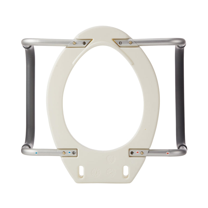 drive™ Premium Raised Toilet Seat with Removable Arms, 1 Each (Raised Toilet Seats) - Img 3