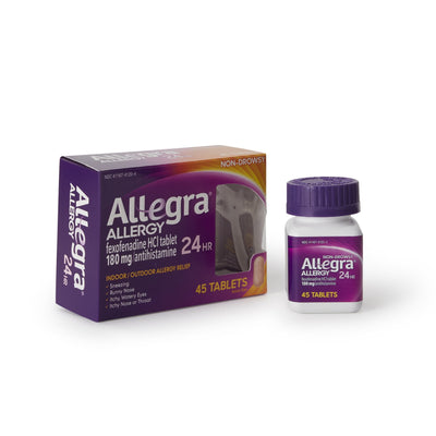 Allegra® Fexofenadine Allergy Relief, 1 Bottle (Over the Counter) - Img 1