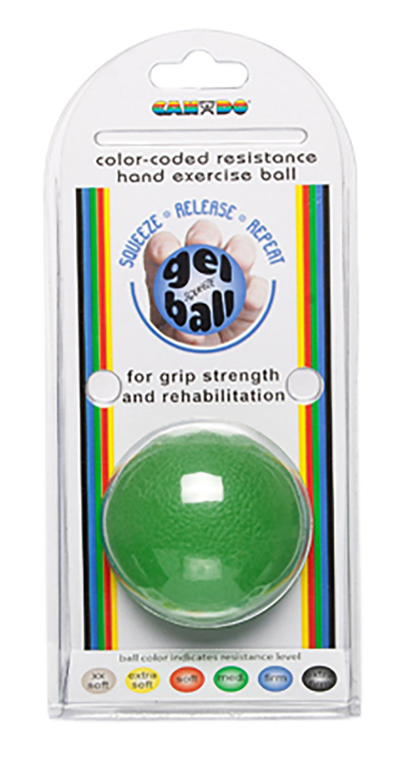 CanDo® Standard Gel Squeeze Ball, Green, Medium, 1 Each (Exercise Equipment) - Img 2