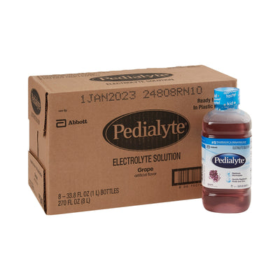 Pedialyte® Grape Oral Electrolyte Solution, 1 Liter, 1 Each () - Img 7