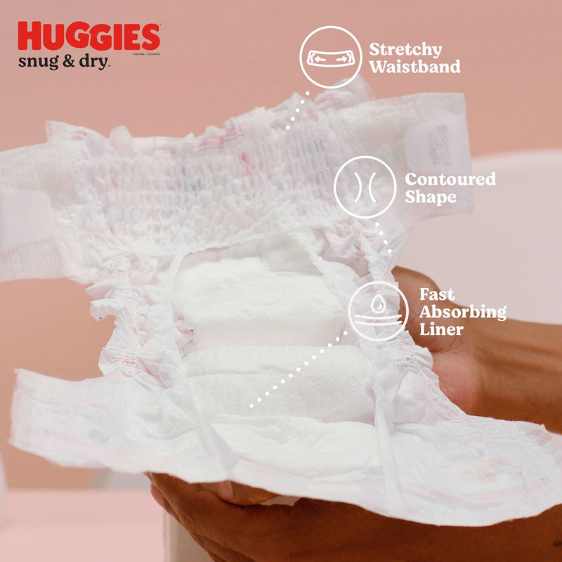 Huggies® Snug & Dry Diaper, Size 6, 1 Case of 76 () - Img 3