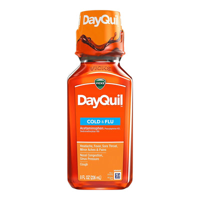DAYQUIL, LIQ COLD/FLU 8OZ (Over the Counter) - Img 1