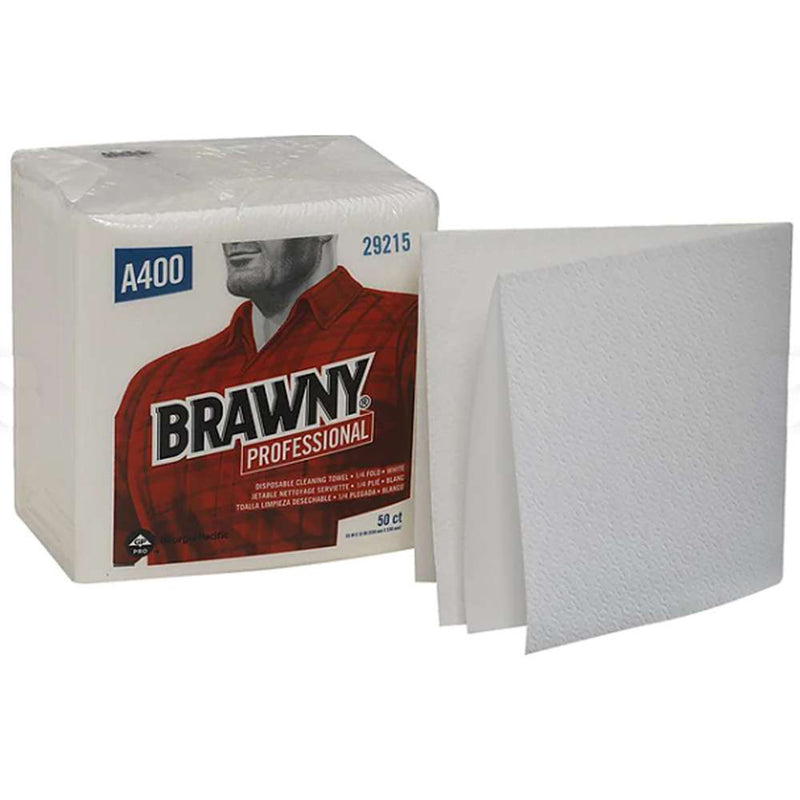 Brawny® Professional Disposable Cleaning Towel, 1 Case of 16 (Pads, Sponges and Task Wipes) - Img 1