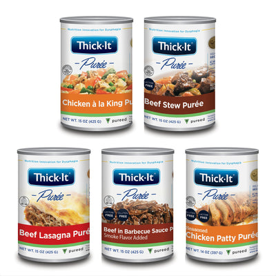 Thick-It® Variety of Meat Entrées Purée, 12 Cans per Case, 1 Case of 12 (Nutritionals) - Img 1