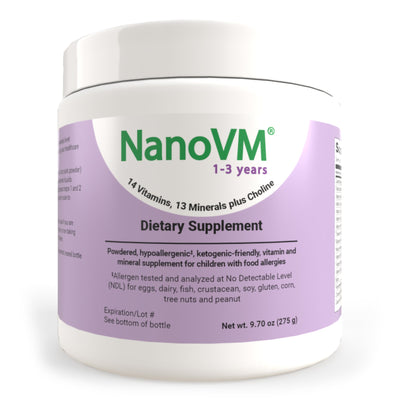 NanoVM® 1 – 3 Years Pediatric Oral Supplement, 275-gram Jar, 1 Bottle () - Img 1