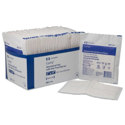 Curity™ NonSterile Abdominal Pad, 7-1/2 x 8 Inch, 1 Case of 648 (General Wound Care) - Img 1