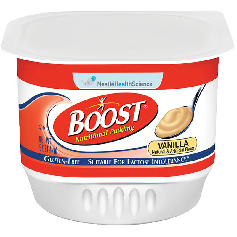 Boost® Nutritional Pudding Vanilla Oral Supplement, 5 oz. Cup, 1 Carton of 4 (Nutritionals) - Img 1