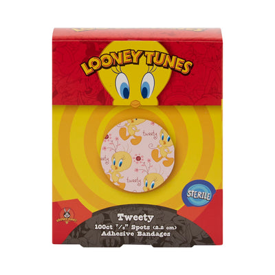 Looney Tunes™ Stat Strip® Adhesive Spot Bandage, 7/8-Inch Round, 1 Case of 24 (General Wound Care) - Img 2