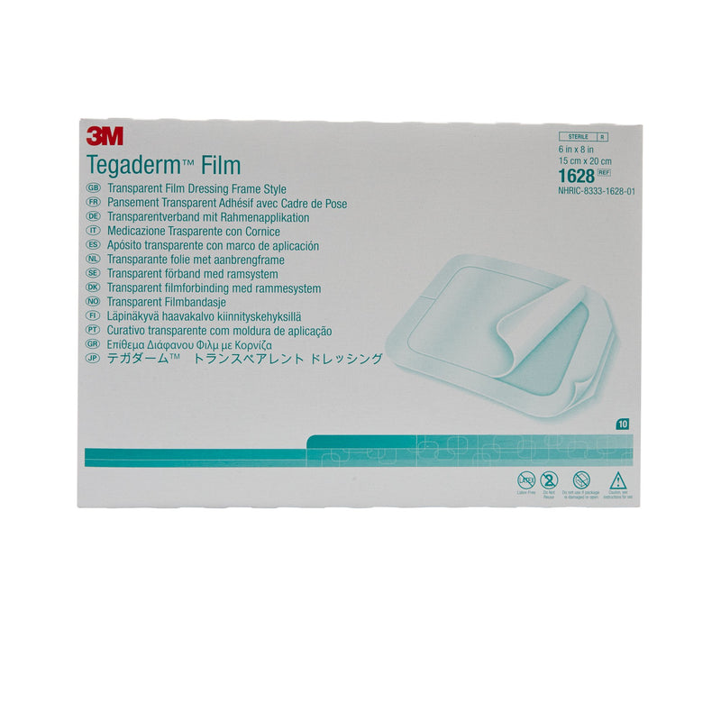 3M™ Tegaderm™ Transparent Film Dressing, 6 x 8 Inch, 1 Case of 80 () - Img 2