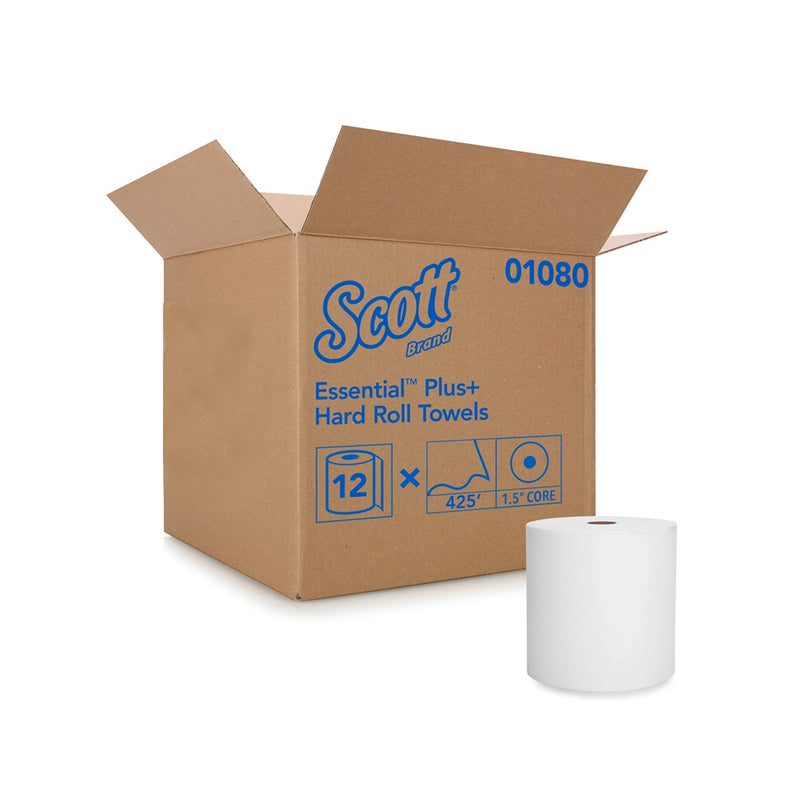 Scott® Essential Paper Towel, 8 Inch x 425 Foot, 12 Rolls per Case, 1 Case of 12 (Paper Towels) - Img 2