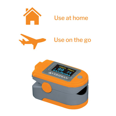 SmartHeart Fingertip Pulse Oximeter, Blood Oxygen Saturation Monitor, Premium, 1 Each (Oximetry) - Img 7