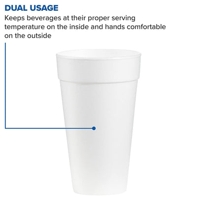 WinCup® Styrofoam Drinking Cup, 24 oz., 1 Case of 300 (Drinking Utensils) - Img 3