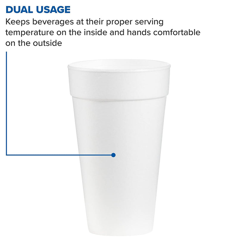 WinCup® Styrofoam Drinking Cup, 24 oz., 1 Case of 300 (Drinking Utensils) - Img 3