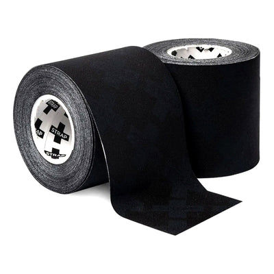 Strap™ Bamboo Fiber Athletic Tape, 1.97 Inch x 5-1/2 Yard, Black, 1 Case of 24 (General Wound Care) - Img 4