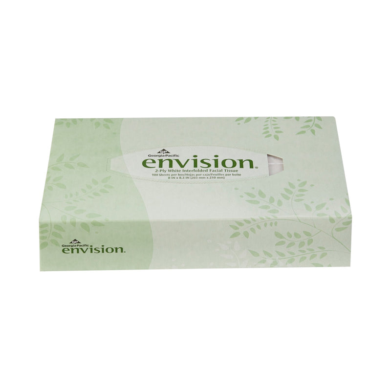 Envision Facial Tissue White 8 X 8-3/10 Inch, 1 Box (Facial Tissues) - Img 5