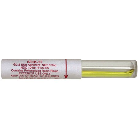 Stik-It Skin Liquid Adhesive, 0.5 cc Ampule, 1 Box of 100 () - Img 1