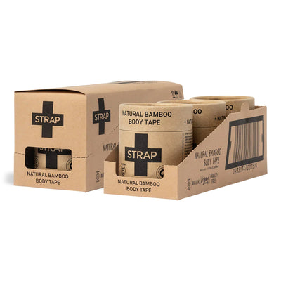 Strap™ Athletic Tape, 1.97 Inch x 5-1/2 Yard, Tan, 1 Case of 24 (General Wound Care) - Img 3