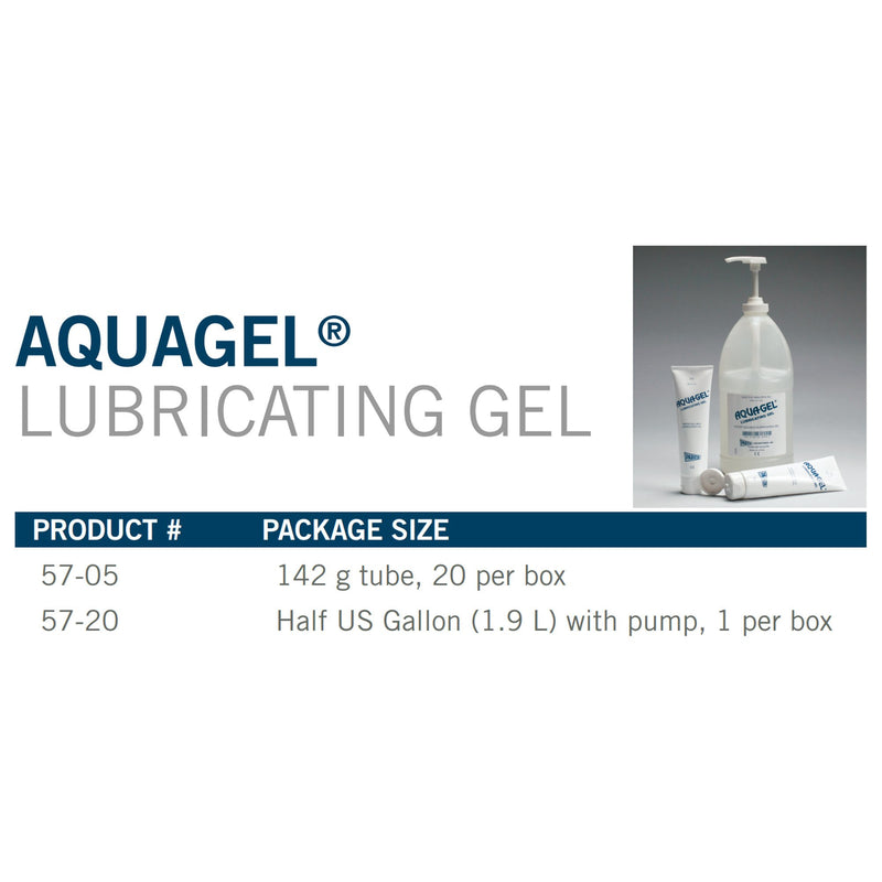 Aquagel® Lubricating Jelly, 5 oz. Tube, 1 Box of 20 (Over the Counter) - Img 5