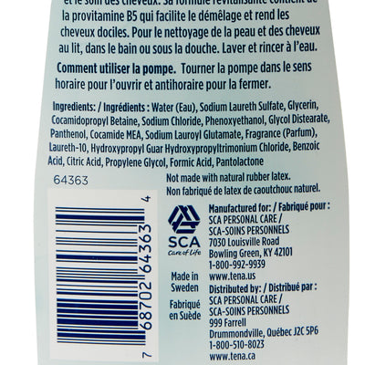 Tena® Scented Shampoo and Body Wash, 16.9 oz. Pump Bottle, 1 Case of 10 (Hair Care) - Img 3