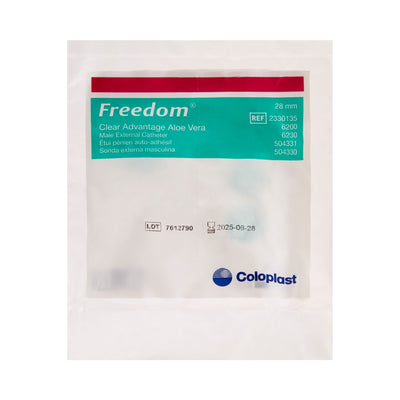 Coloplast Clear Advantage® Male External Catheter, Medium, 1 Case of 100 (Catheters and Sheaths) - Img 2
