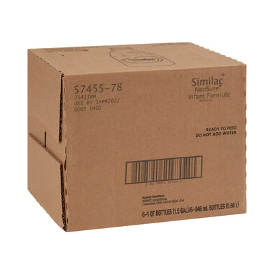 Similac® NeoSure® Ready to Use Infant Formula, 32 oz. Bottle, 1 Case of 6 () - Img 4