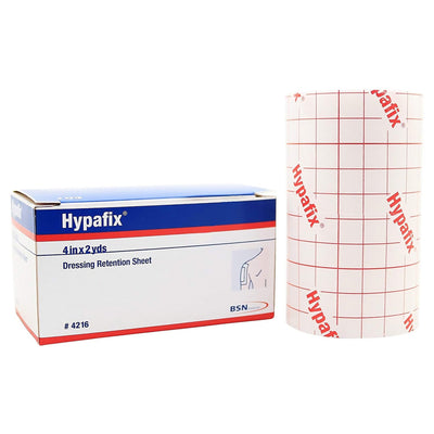 Hypafix® Nonwoven Dressing Retention Tape, 4 Inch x 2 Yard, White, 1 Box (General Wound Care) - Img 1