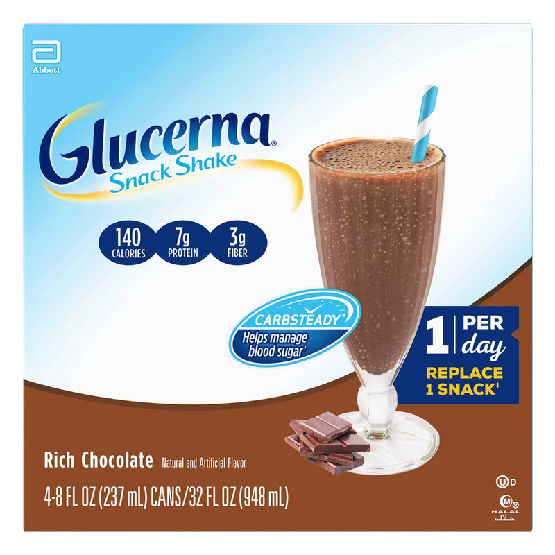 Glucerna® Shake Chocolate Oral Supplement, 8 oz. Bottle, 1 Each (Nutritionals) - Img 4