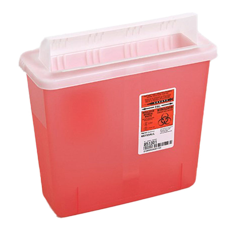 In-Room™ Multi-purpose Sharps Container, 1-1/4 Gallon, 11 x 10¾ x 4¾ Inch, 1 Case of 20 () - Img 1