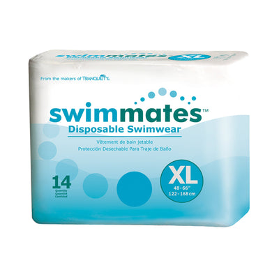 Swimmates™ Bowel Containment Swim Brief, Extra Large, 1 Bag of 14 () - Img 2