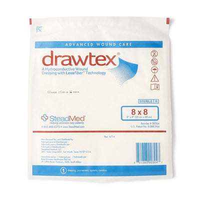 Drawtex® Nonadherent Dressing, 8 x 8 Inch, 1 Each (Advanced Wound Care) - Img 4