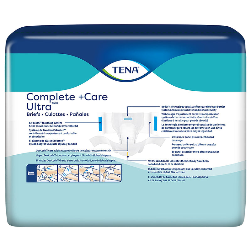 Tena® Complete +Care™ Ultra Incontinence Brief, Medium, 1 Case of 72 () - Img 2