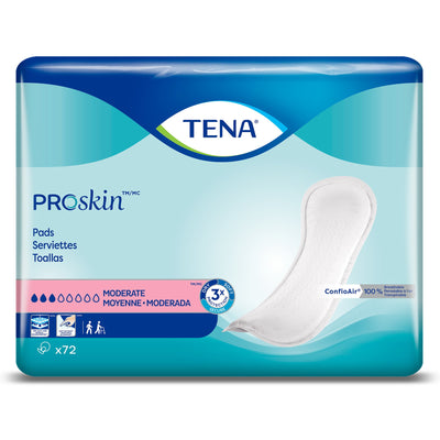 TENA Bladder Control Pads, Moderate Absorbency, 1 Pack of 72 () - Img 1