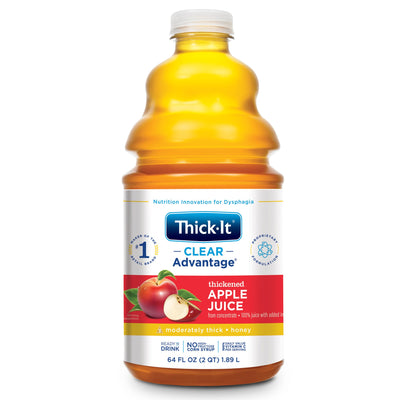 Thick-It® Clear Advantage® Honey Consistency Thickened Beverage, 64-ounce Bottle, 1 Case of 4 (Nutritionals) - Img 1