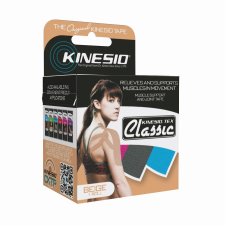 Kinesio® Tex Classic Cotton Kinesiology Tape, 2 Inch x 4-2/5 Yard, Beige, 1 Roll (General Wound Care) - Img 1