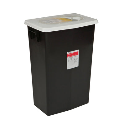 SharpSafety™ RCRA Waste Container, 8 Gallon, 17¾ x 11 x 15½ Inch, 1 Case of 10 () - Img 1